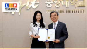 Diễn viên Park Yun Hee vinh dự làm đại sứ cho trường Đai học ChungAng Hàn Quốc