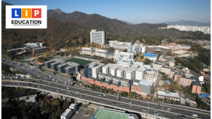 Trường Đại học Kookmin(Kookmin University) chất lượng đào tạo xuất sắc 2 Khuôn viên tổng thể trường đại học Kookmim