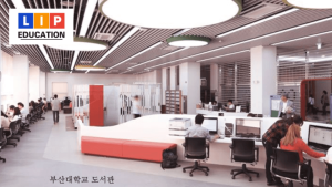 Cơ sở học tập hiện đại tại trường đại học quốc gia Pusan - Pusan National University